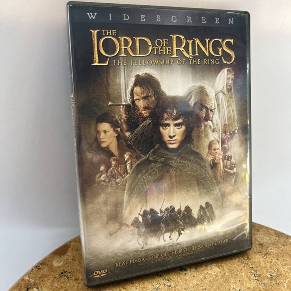 Lord of the Rings: Fellowship of the Ring (DVD 2001 Widescreen) (2 Disc Box) - Picture 1 of 7